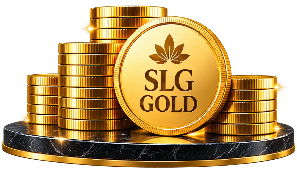 SLG Gold Example Savings Coins
